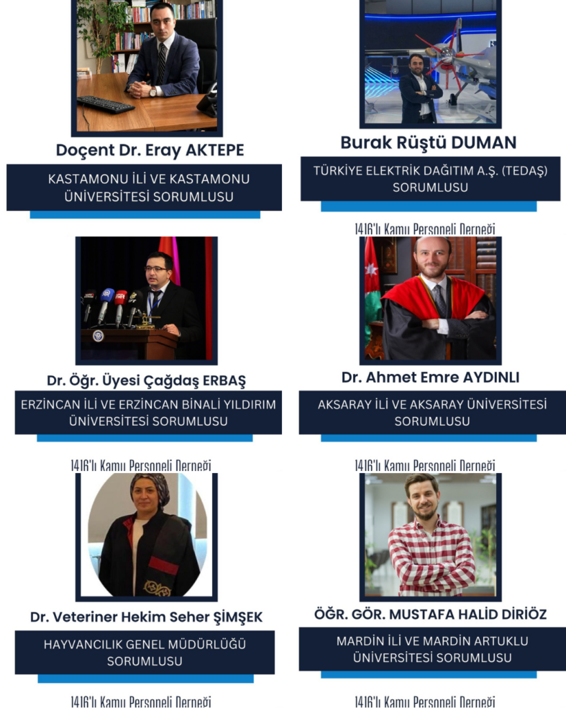 dernek sorumluları